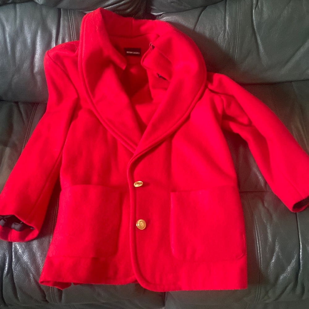 Red dressy blazer